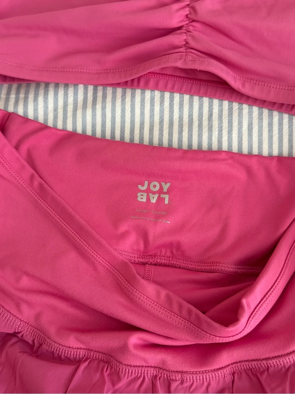 JoyLab Hot Pink Matching Set - skirt & top